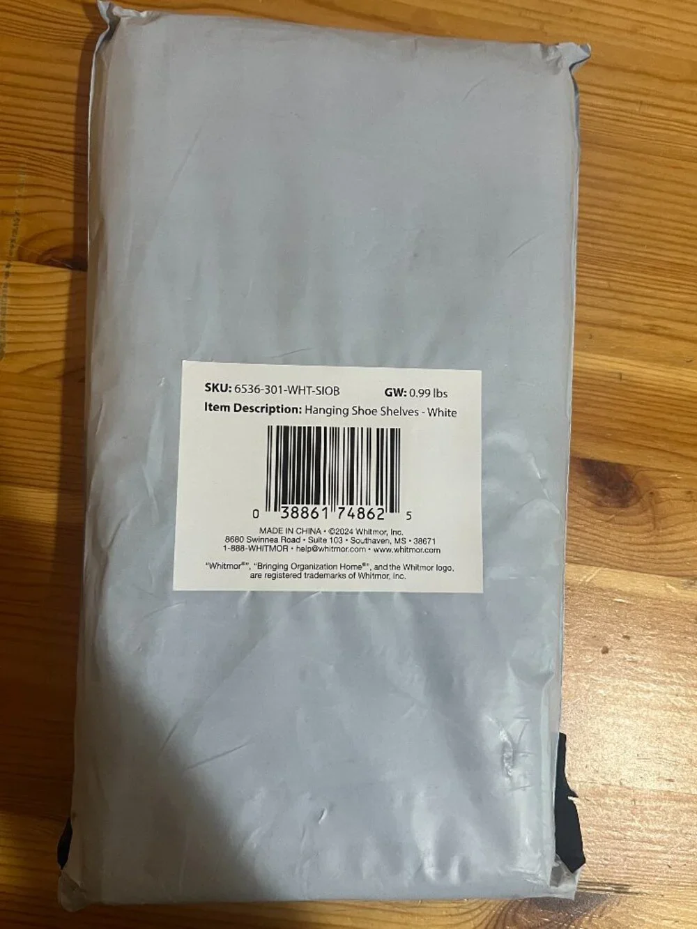 Whitmor Hanging Shoe Organizer Brand New $20